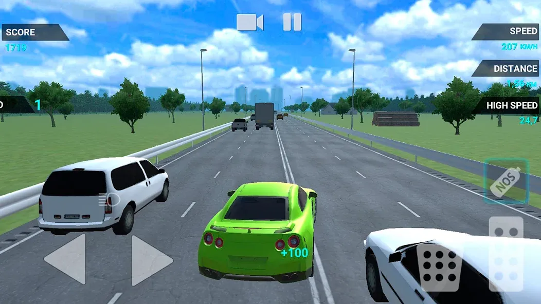 Скачать Traffic Racer Speeding Highway бесплатно — Безлимитные деньги и топливо — скриншот 3 Скачать Traffic Racer Speeding Highway бесплатно — Безлимитные деньги и топливо — скриншот 3