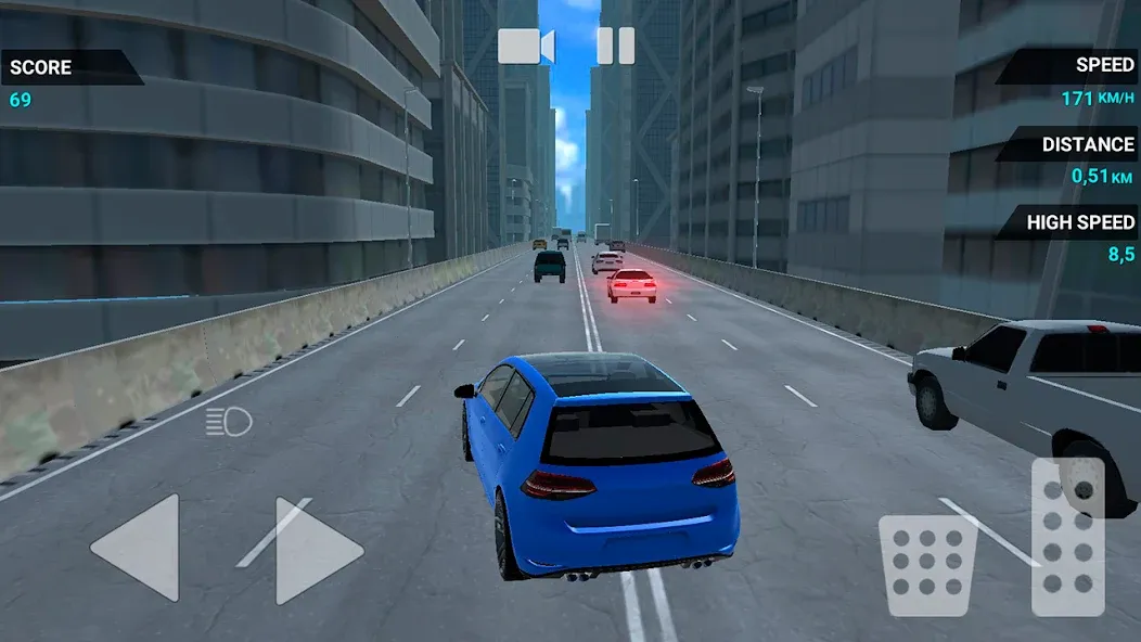 Скачать Traffic Racer Speeding Highway бесплатно — Безлимитные деньги и топливо — скриншот 5 Скачать Traffic Racer Speeding Highway бесплатно — Безлимитные деньги и топливо — скриншот 5