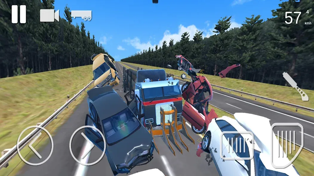 Скачать Truck Crash Simulator Accident последней версии — Безлимитные деньги и всё разблокировано — скриншот 2 Скачать Truck Crash Simulator Accident последней версии — Безлимитные деньги и всё разблокировано — скриншот 2
