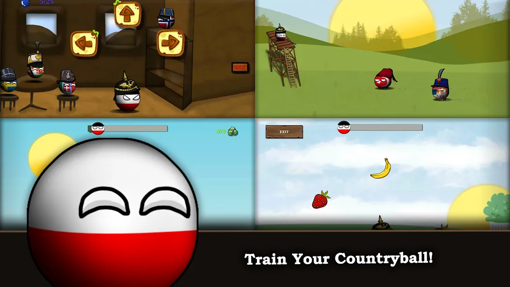 Countryball: Europe 1890 мод на Андроид: Безлимитные ресурсы и открыты все страны — скриншот 4