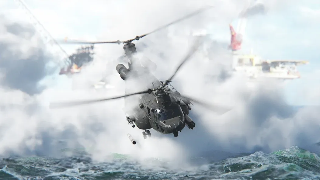 Modern Warships: Naval Battles (Мод: Безлимитные деньги и боеприпасы) — скачать на Андроид — скриншот 5