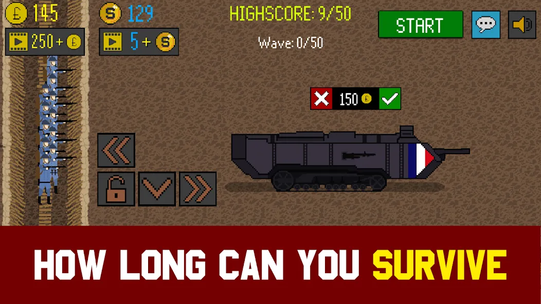 Trench Warfare 1917: WW1 RTS мод на Андроид: Безлимитные деньги и ресурсы — скриншот 5 Trench Warfare 1917: WW1 RTS мод на Андроид: Безлимитные деньги и ресурсы — скриншот 5