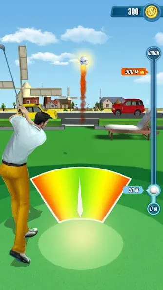 Golf Hit — Безлимитные деньги и точные удары, скачать мод APK — скриншот 1 Golf Hit — Безлимитные деньги и точные удары, скачать мод APK — скриншот 1