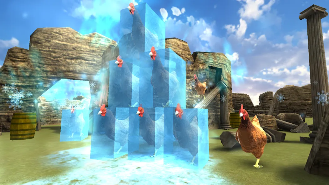 Скачать взлом Cluck Shot: Chicken War FPS — Безлимитные патроны и усиленный урон — скриншот 3 Скачать взлом Cluck Shot: Chicken War FPS — Безлимитные патроны и усиленный урон — скриншот 3