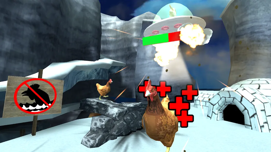 Скачать взлом Cluck Shot: Chicken War FPS — Безлимитные патроны и усиленный урон — скриншот 5 Скачать взлом Cluck Shot: Chicken War FPS — Безлимитные патроны и усиленный урон — скриншот 5