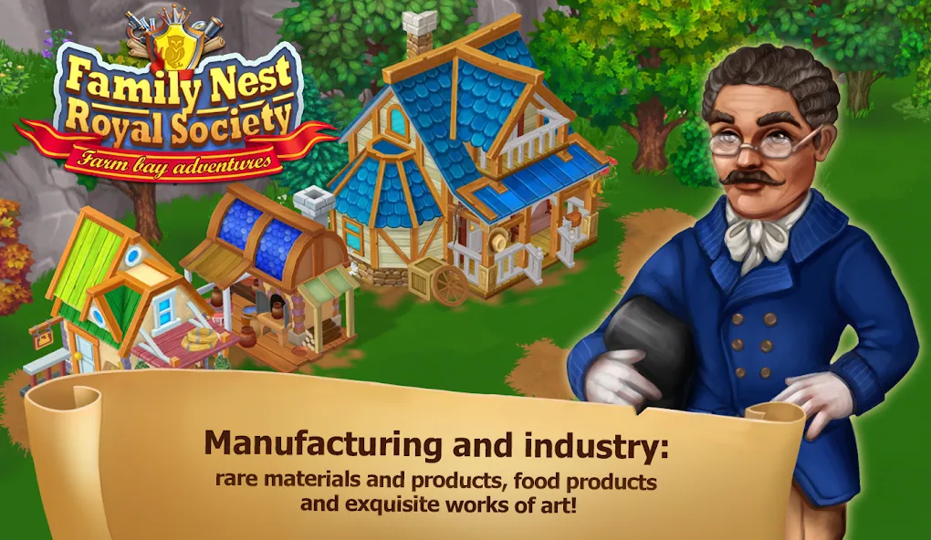 Скачать Family Nest: Royal Farms бесплатно — Безлимитные ресурсы и ускоренное строительство — скриншот 4 Скачать Family Nest: Royal Farms бесплатно — Безлимитные ресурсы и ускоренное строительство — скриншот 4
