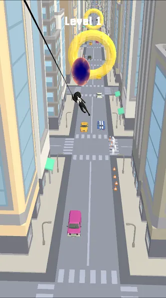 Web Slinging Race MOD APK: Безлимитные деньги и все уровни открыты — скриншот 1