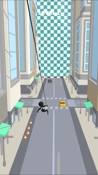 Web Slinging Race MOD APK: Безлимитные деньги и все уровни открыты — скриншот 2