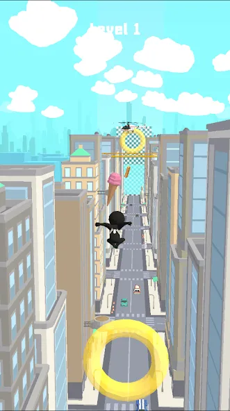 Web Slinging Race MOD APK: Безлимитные деньги и все уровни открыты — скриншот 3