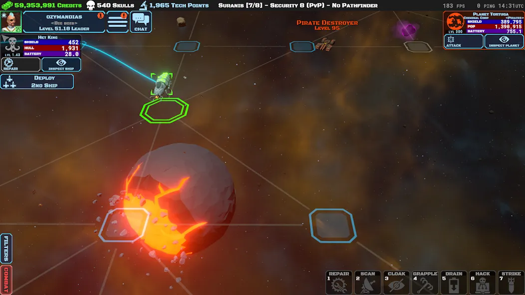 The Infinite Black 2 на телефон — скачать мод: Бесконечные ресурсы и усиленный флот — скриншот 4