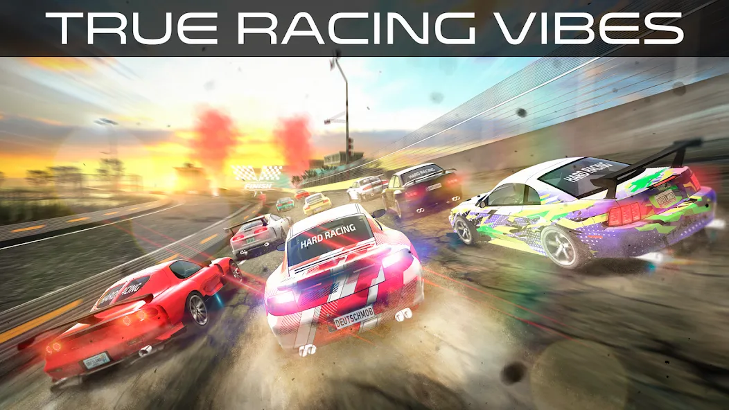 Hard Racing - Real Drag Racing на телефон — скачать мод: Безлимитные деньги и топливо — скриншот 5 Hard Racing - Real Drag Racing на телефон — скачать мод: Безлимитные деньги и топливо — скриншот 5