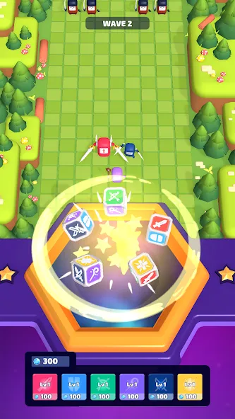 Мод Dice Roll Defense — Безлимитные деньги и бонусы, скачать APK — скриншот 1