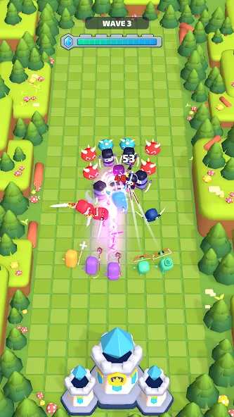 Мод Dice Roll Defense — Безлимитные деньги и бонусы, скачать APK — скриншот 2