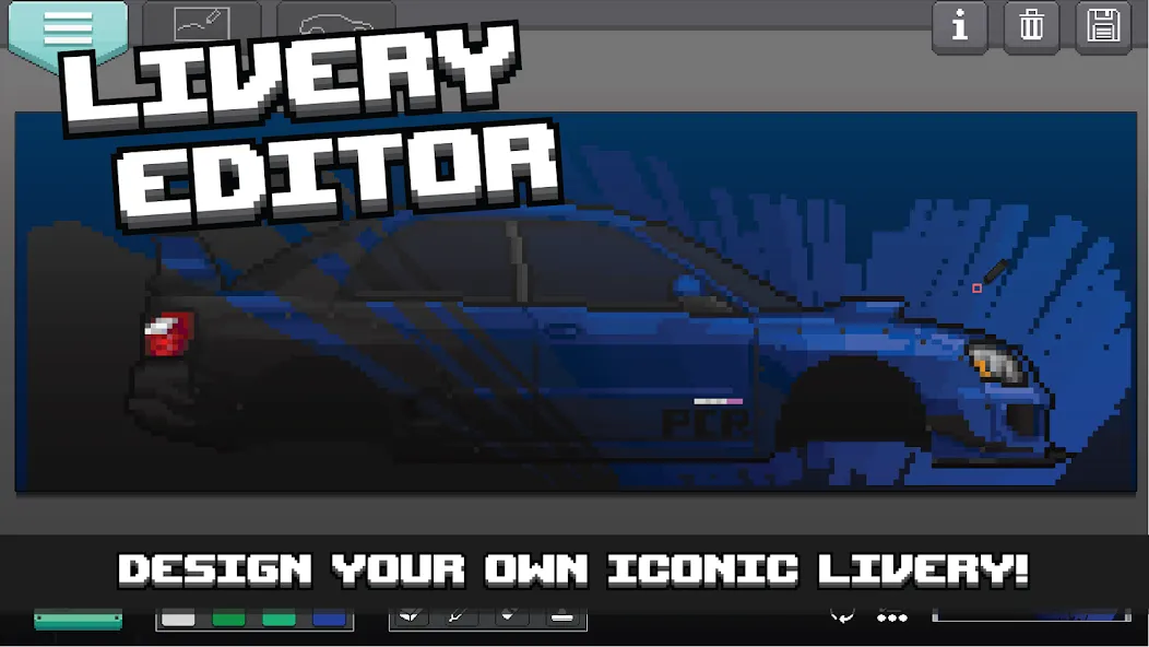 Скачать Pixel Car Racer мод — Безлимитные деньги и топливо — скриншот 5