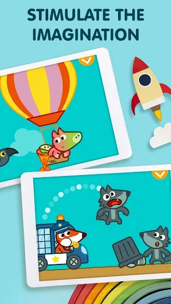 Скачать Pango Kids: Fun Learning Games мод — Открыты все обучающие игры — скриншот 4
