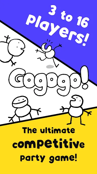 Gogogo! The Party Game! MOD APK: Разблокированы все мини-игры и режимы — скриншот 1