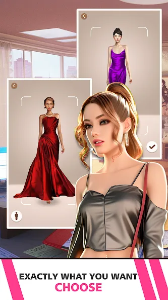 Doll Dress Up:Makeover Girls — последняя версия с модом (Безлимитные монеты и все наряды) — скриншот 2 Doll Dress Up:Makeover Girls — последняя версия с модом (Безлимитные монеты и все наряды) — скриншот 2