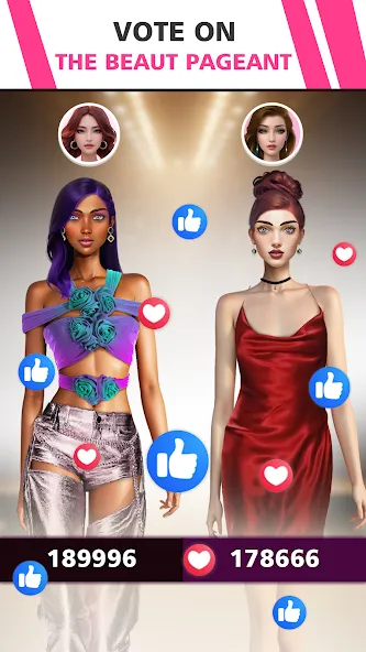 Doll Dress Up:Makeover Girls — последняя версия с модом (Безлимитные монеты и все наряды) — скриншот 3 Doll Dress Up:Makeover Girls — последняя версия с модом (Безлимитные монеты и все наряды) — скриншот 3