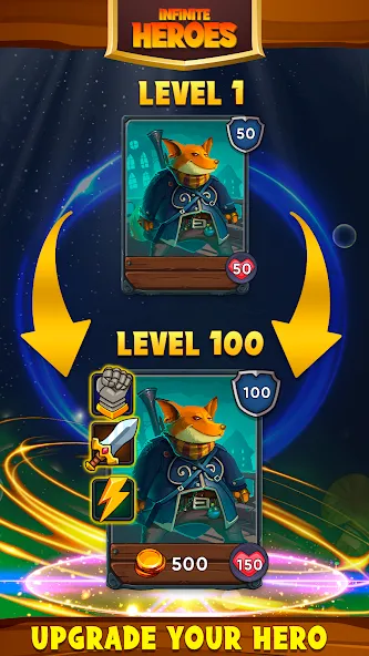 Card Dungeons: Rouge RPG MOD APK: Карточные приключения без ограничений — скриншот 5