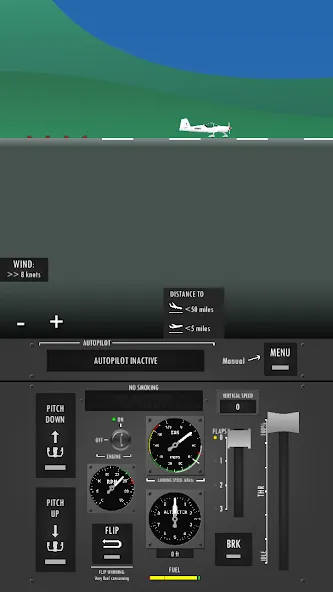 Скачать Flight Simulator 2d - sandbox Mod APK — Бесконечное топливо и открыты все самолёты — скриншот 1