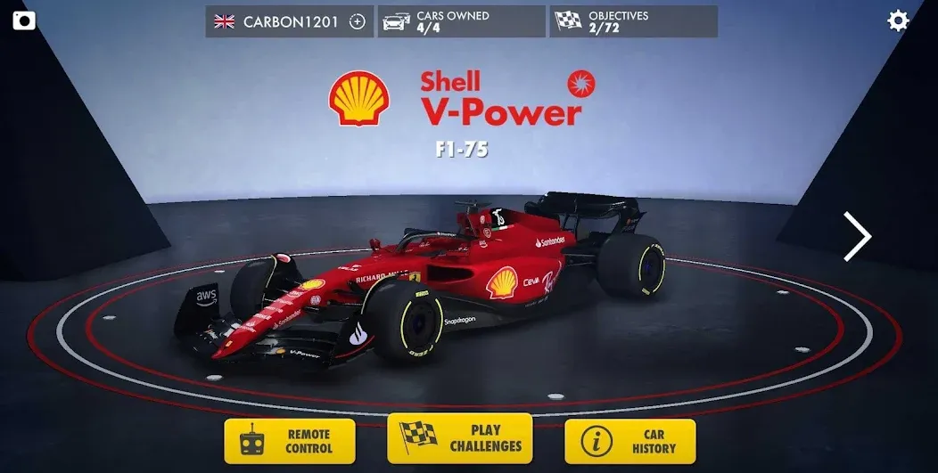 Shell Racing Legends MOD APK скачать на Андроид — Безлимитные деньги и топливо — скриншот 1 Shell Racing Legends MOD APK скачать на Андроид — Безлимитные деньги и топливо — скриншот 1