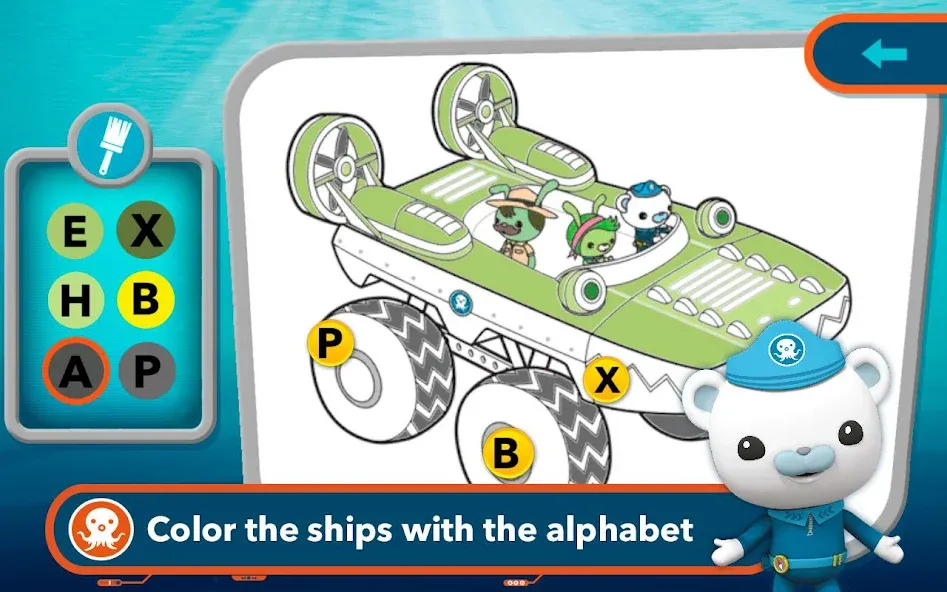 Octonauts and the Whale Shark на телефон — скачать мод: Открыты все уровни и персонажи — скриншот 2 Octonauts and the Whale Shark на телефон — скачать мод: Открыты все уровни и персонажи — скриншот 2