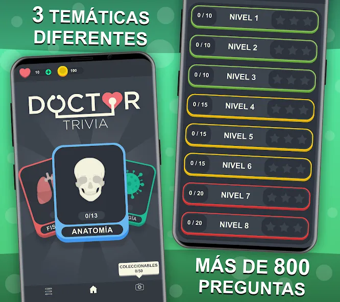 Скачать Doctor Trivia - Quiz Medicina — Открыты все вопросы и подсказки — скриншот 2 Скачать Doctor Trivia - Quiz Medicina — Открыты все вопросы и подсказки — скриншот 2