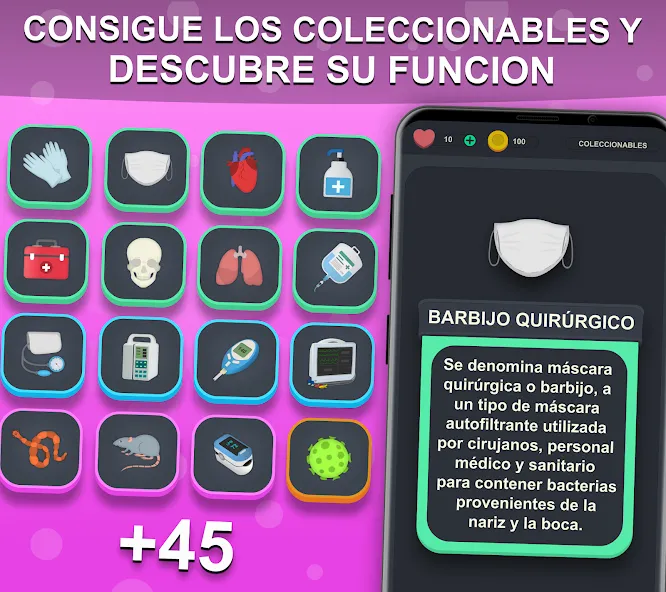 Скачать Doctor Trivia - Quiz Medicina — Открыты все вопросы и подсказки — скриншот 3 Скачать Doctor Trivia - Quiz Medicina — Открыты все вопросы и подсказки — скриншот 3