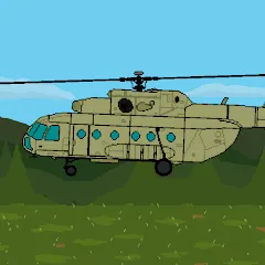 Скачать Pixel Helicopter Simulator мод — Безлимитное топливо и все вертолеты