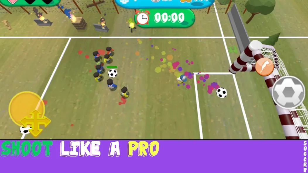 Soccer Apocalypse Survival (Мод: Безлимитные ресурсы и улучшенная экипировка) — скачать на Андроид — скриншот 1 Soccer Apocalypse Survival (Мод: Безлимитные ресурсы и улучшенная экипировка) — скачать на Андроид — скриншот 1