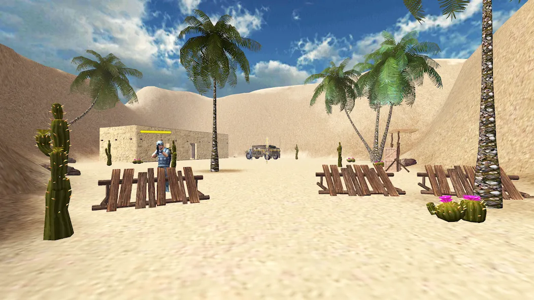 Desert Hawks: Soldier War Game — Безлимитные деньги и оружие, скачать мод APK — скриншот 4 Desert Hawks: Soldier War Game — Безлимитные деньги и оружие, скачать мод APK — скриншот 4