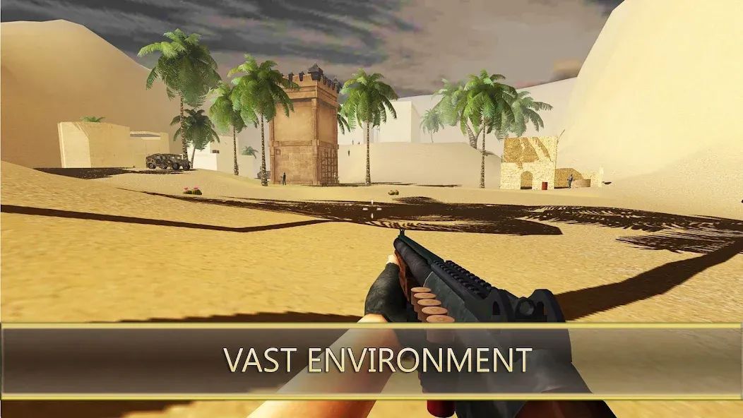Desert Hawks: Soldier War Game — Безлимитные деньги и оружие, скачать мод APK — скриншот 5 Desert Hawks: Soldier War Game — Безлимитные деньги и оружие, скачать мод APK — скриншот 5