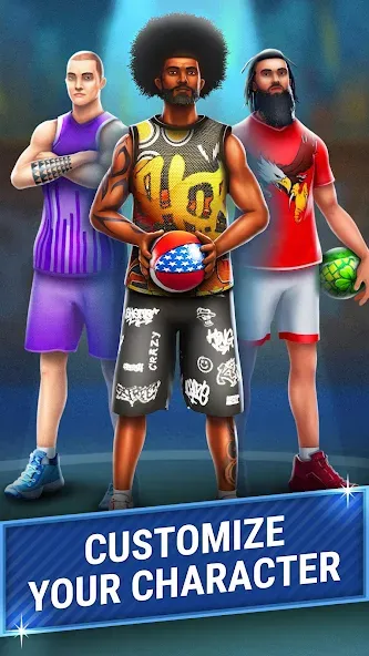 3pt Contest: Basketball Games — последняя версия с модом (Безлимитные деньги и мячи) — скриншот 3 3pt Contest: Basketball Games — последняя версия с модом (Безлимитные деньги и мячи) — скриншот 3