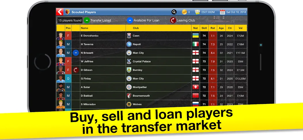 Soccer Tycoon: Football Game MOD APK: Безлимитные деньги и ресурсы — скриншот 3