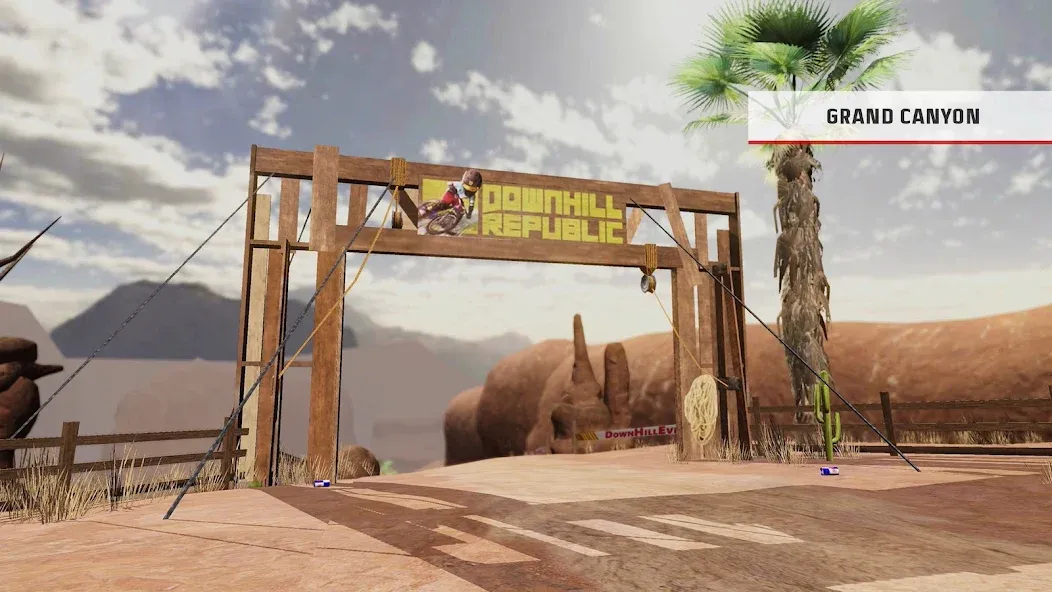 Downhill Republic (Мод: Безлимитные деньги и все трассы открыты) — скачать на Андроид — скриншот 3