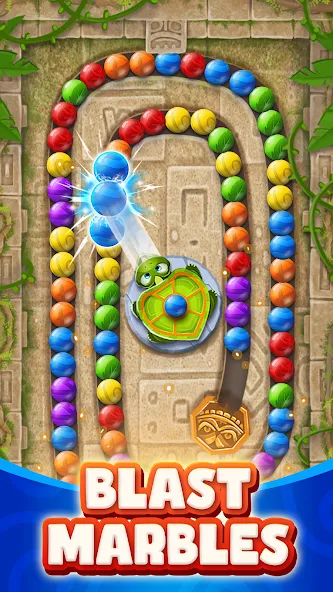 Marble Woka Woka: Jungle Blast на телефон — скачать мод: Безлимитные монеты и жизни — скриншот 1 Marble Woka Woka: Jungle Blast на телефон — скачать мод: Безлимитные монеты и жизни — скриншот 1
