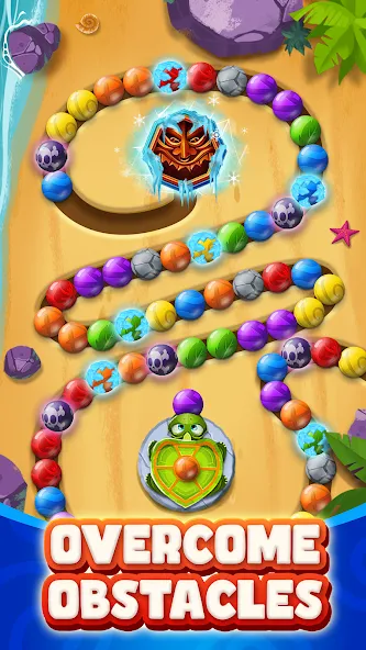 Marble Woka Woka: Jungle Blast на телефон — скачать мод: Безлимитные монеты и жизни — скриншот 3 Marble Woka Woka: Jungle Blast на телефон — скачать мод: Безлимитные монеты и жизни — скриншот 3