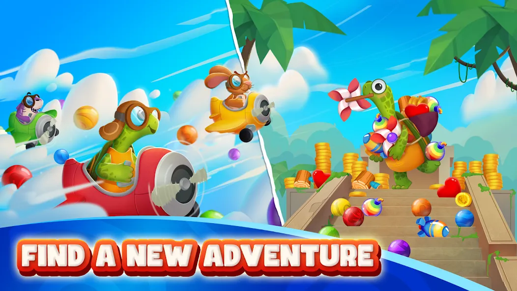 Marble Woka Woka: Jungle Blast на телефон — скачать мод: Безлимитные монеты и жизни — скриншот 5 Marble Woka Woka: Jungle Blast на телефон — скачать мод: Безлимитные монеты и жизни — скриншот 5