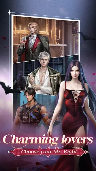 Скачать Twilight Kiss: Eternal Love на Андроид с модом — Бесконечные монеты и открытые наряды — скриншот 2 Скачать Twilight Kiss: Eternal Love на Андроид с модом — Бесконечные монеты и открытые наряды — скриншот 2