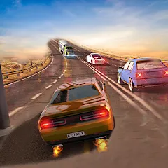 Скачать Car Highway Racing for Speed мод — Безлимитные деньги и топливо
