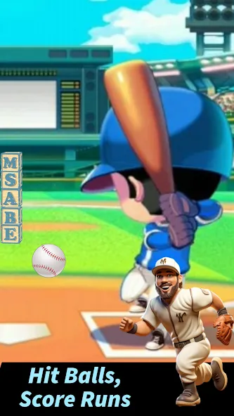 Baseball Letter Strike Homerun взломанный APK — Безлимитные деньги и все улучшения — скриншот 1 Baseball Letter Strike Homerun взломанный APK — Безлимитные деньги и все улучшения — скриншот 1