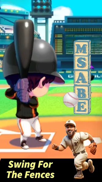 Baseball Letter Strike Homerun взломанный APK — Безлимитные деньги и все улучшения — скриншот 5 Baseball Letter Strike Homerun взломанный APK — Безлимитные деньги и все улучшения — скриншот 5
