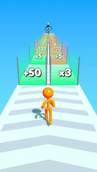 Скачать мод Tall Man Run — Безлимитные деньги и рост персонажа — скриншот 2