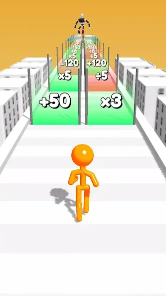 Скачать мод Tall Man Run — Безлимитные деньги и рост персонажа — скриншот 4