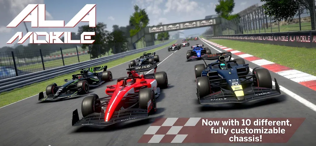 Скачать Ala Mobile GP - Formula racing мод — Безлимитные деньги и все машины — скриншот 1 Скачать Ala Mobile GP - Formula racing мод — Безлимитные деньги и все машины — скриншот 1