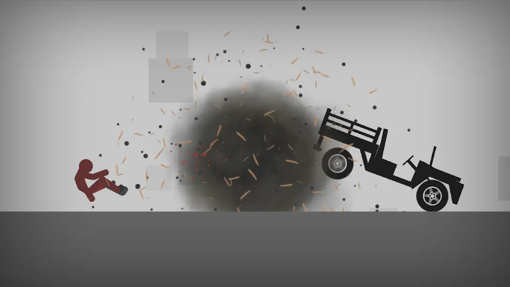 Stickman Dismounting на телефон — скачать мод: Безлимитные деньги и все машины открыты — скриншот 1 Stickman Dismounting на телефон — скачать мод: Безлимитные деньги и все машины открыты — скриншот 1