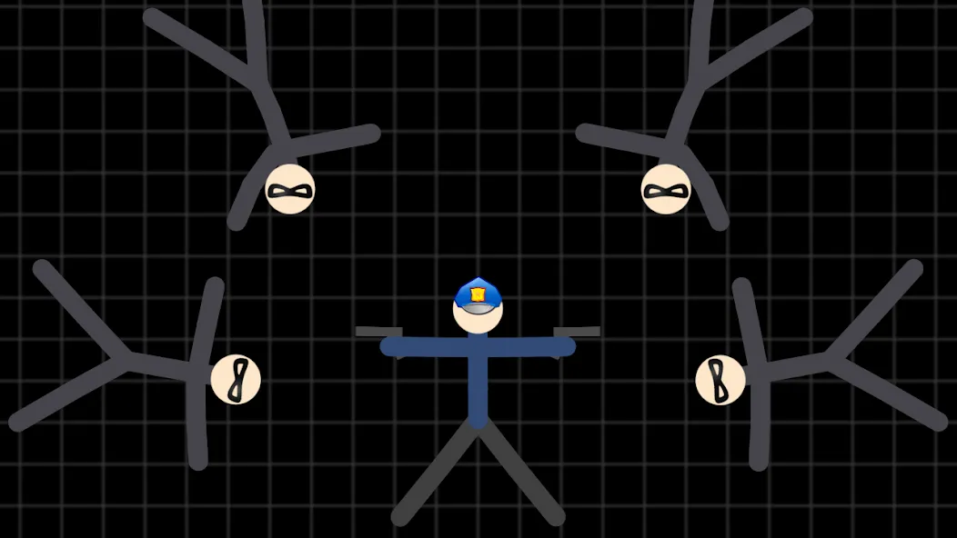 Stickman Warriors взломанный APK — Безлимитные деньги и мощное оружие — скриншот 1 Stickman Warriors взломанный APK — Безлимитные деньги и мощное оружие — скриншот 1