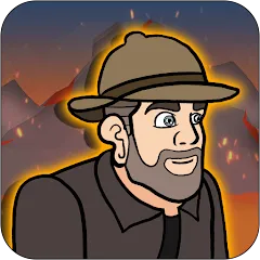 Volcano Escape MOD APK скачать на Андроид — Безлимитные деньги и все уровни открыты