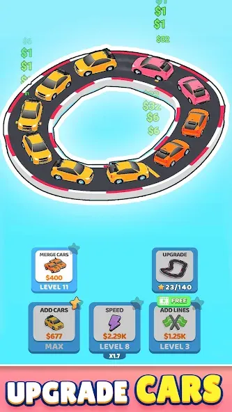 Car'n Click — последняя версия с модом (Увлекательный кликер про машины) — скриншот 2 Car'n Click — последняя версия с модом (Увлекательный кликер про машины) — скриншот 2