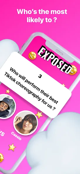 Exposed - Play with friends — взломанная версия, Открыты все вопросы и режимы — скриншот 2 Exposed - Play with friends — взломанная версия, Открыты все вопросы и режимы — скриншот 2